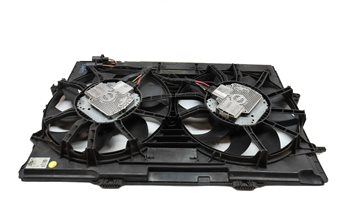 Thumbnail 6: 12-18 AUDI A6 A7 (C7) 3.0L SUPERCHARGED ENGINE - RADIATOR COOLING FAN w/ SHROUD