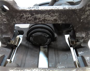 Thumbnail 7: 2012-2017 AUDI A6 A7 (C7) RIGHT PASSENGER REAR DISC BRAKE CALIPER (330mm ROTOR)