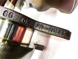 Thumbnail 6: 2012 AUDI A6 (C7 4G) 3.0L SUPER (CGXB) ENGINE CRANKSHAFT CRANK SHAFT