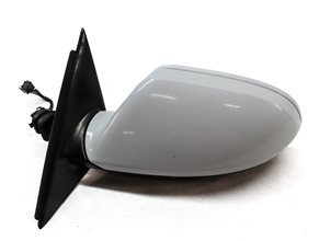 Thumbnail 7: 12-13 AUDI A6 (C7) LEFT P-FOLD HEAT MEMORY BLIND SPOT DOOR MIRROR (White)