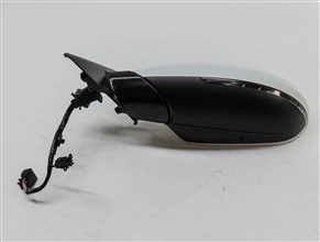 Thumbnail 8: 12-13 AUDI A6 (C7) LEFT P-FOLD HEAT MEMORY BLIND SPOT DOOR MIRROR (White)