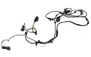 Thumbnail 3: 2012 AUDI A6 (C7 4G) FRONT PARK ASSIST PDC SENSOR SET/4 w/HARNESS(White)