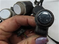 Thumbnail 6: 2012 AUDI A6 (C7 4G) FRONT PARK ASSIST PDC SENSOR SET/4 w/HARNESS(White)
