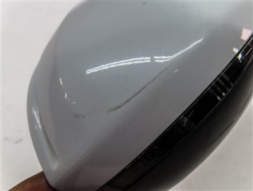 Thumbnail 8: 12-13 AUDI A6 (C7) RIGHT P-FOLD HEAT MEMORY BLIND SPOT DOOR MIRROR(White)