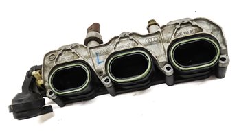 Thumbnail 3: 12-17 AUDI A6 A7 Q5 S5 SQ5 (C7 4G8 B8 8T 8R) LEFT INTAKE MANIFOLD DIFFUSER RAIL