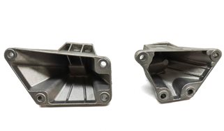 Thumbnail 4: 14 BMW 650i GRAN COUPE F06 4.4 TURBO N63 FRONT ENGINE MOTOR MOUNT BRACKET SET/2