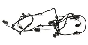 Thumbnail 2: 14 BMW 650i GRAN COUPE F06 FRONT PARK ASSIST PDC SENSOR SET/4 w/HARNESS(White)