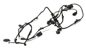 Thumbnail 3: 14 BMW 650i GRAN COUPE F06 FRONT PARK ASSIST PDC SENSOR SET/4 w/HARNESS(White)