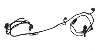 Thumbnail 2: 14 BMW 650i GRAN COUPE (F06) REAR PARK ASSIST PDC SENSOR SET/4 w/HARNESS(White)