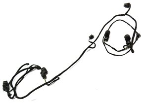 Thumbnail 3: 14 BMW 650i GRAN COUPE (F06) REAR PARK ASSIST PDC SENSOR SET/4 w/HARNESS(White)