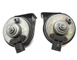 Thumbnail 4: 09-17 BMW 6 7 SERIES (F01 F06) LEFT & RIGHT LOW & HIGH TONE HORN