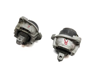 2014 BMW 650i GRAN COUPE F06 4.4 TURBO N63 LEFT & RIGHT ENGINE MOTOR MOUNT SET/2