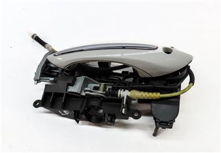 Thumbnail 4: 13-19 BMW 6 SERIES F06 GRAN COUPE FRONT LEFT DRIVER DOOR HANDLE w/ COMFORT WHITE