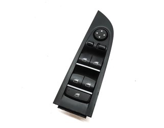10-19 BMW 5 6 M5 M6 (F06 F10 F12 F13) LEFT DRIVER PFOLD WINDOW SWITCH w/ SHADE