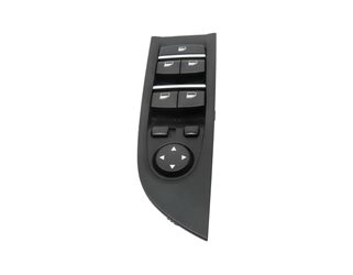 Thumbnail 5: 10-19 BMW 5 6 M5 M6 (F06 F10 F12 F13) LEFT DRIVER PFOLD WINDOW SWITCH w/ SHADE