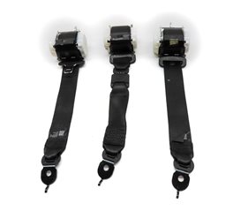 Thumbnail 2: 14 BMW 650i GRAN COUPE F06 REAR LEFT/CENTER/RIGHT SEATBELT RETRACTOR SET(Black)