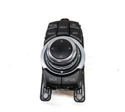 Thumbnail 2: 12-15 BMW 640i 650i M6 (F06 F12 F13) STEREO NAVIGATON MEDIA i-DRIVE KNOB SWITCH