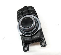 Thumbnail 3: 12-15 BMW 640i 650i M6 (F06 F12 F13) STEREO NAVIGATON MEDIA i-DRIVE KNOB SWITCH