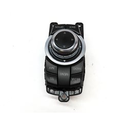 Thumbnail 4: 12-15 BMW 640i 650i M6 (F06 F12 F13) STEREO NAVIGATON MEDIA i-DRIVE KNOB SWITCH