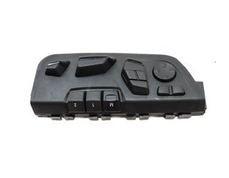 Thumbnail 4: 2014 BMW 650i GRAN COUPE (F06) FRONT RIGHT PASSENGER MEMORY SEAT ADJUST SWITCH