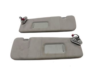 Thumbnail 2: 12-19 BMW 640i 650i M6 (F06 F12) FRONT LEFT & RIGHT SUN VISOR SHADE SET (Grey)