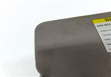 Thumbnail 7: 12-19 BMW 640i 650i M6 (F06 F12) FRONT LEFT & RIGHT SUN VISOR SHADE SET (Grey)