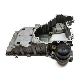 Thumbnail 2: 09-19 BMW 550i 550iGT 650i 750i (F01 F07 F10 F12) RWD - 4.4L N63 UPPER OIL PAN