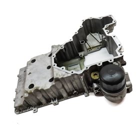 Thumbnail 3: 09-19 BMW 550i 550iGT 650i 750i (F01 F07 F10 F12) RWD - 4.4L N63 UPPER OIL PAN