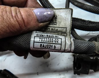 Thumbnail 9: 2014 BMW 650i GRAN COUPE (F06) 4.4L TURBO (N63) ENGINE MOTOR WIRE WIRING HARNESS