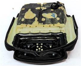Thumbnail 5: 14 BMW 650i GRAN COUPE FRONT RIGHT LOWER COMFORT HEATED SEAT CUSHION(Black)