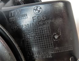 Thumbnail 6: 13-19 BMW 640i 650i M6 (F06) GRAN COUPE FUEL TANK DOOR LID w/HOUSING (White)