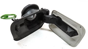 Thumbnail 8: 13-19 BMW 640i 650i M6 (F06) GRAN COUPE FUEL TANK DOOR LID w/HOUSING (White)