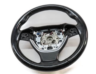 Thumbnail 2: 14-19 BMW 640i 650i (F06 F12 F13) 3 SPOKE HEATED STEERING WHEEL (BLACK)