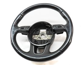 Thumbnail 2: 13-17 AUDI Q5 Q7 SQ5 B8 8R 4M 3 SPOKE STEERING WHEEL w/ SWITCH BUTTONS & PADDLES