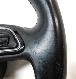 Thumbnail 6: 13-17 AUDI Q5 Q7 SQ5 B8 8R 4M 3 SPOKE STEERING WHEEL w/ SWITCH BUTTONS & PADDLES