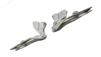 Thumbnail 3: 09-17 AUDI Q5 SQ5 (B8 8R) FRONT LEFT & RIGHT HOOD HINGE SET-2 (White)