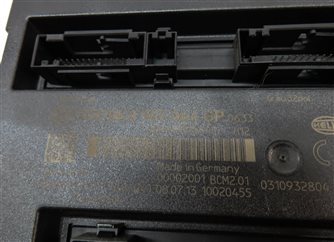 Thumbnail 4: 12-17 AUDI A4 S4 A5 S5 Q5 SQ5 (B8 8K 8T 8R) BODY COMFORT CONTROL MODULE (BCM2)