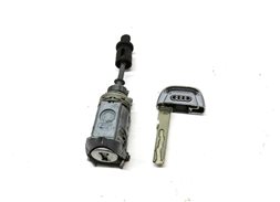 Thumbnail 2: 2014 AUDI Q5 (B8 8R) FRONT LEFT DRIVER DOOR LOCK CYLINDER w/SKELETON KEY