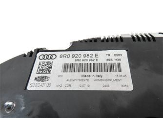 Thumbnail 7: 2013-2017 AUDI Q5 (B8 8R) HYBRID SPEEDOMETER INSTRUMENT GAUGE CLUSTER (MPH 137k)