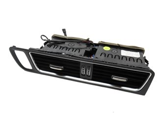 Thumbnail 1: 2014 AUDI Q5 (B8 8R) FRONT CENTER DASH HEAT AIR AC HVAC VENT (Black)