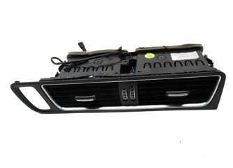 Thumbnail 2: 2014 AUDI Q5 (B8 8R) FRONT CENTER DASH HEAT AIR AC HVAC VENT (Black)