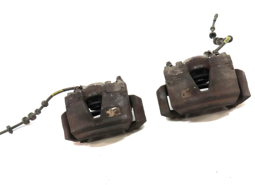 Thumbnail 3: 09-17 AUDI Q5 (B8 8R) FRONT LEFT & RIGHT ABS BRAKE CALIPER SET-2 (13.58" ROTOR)
