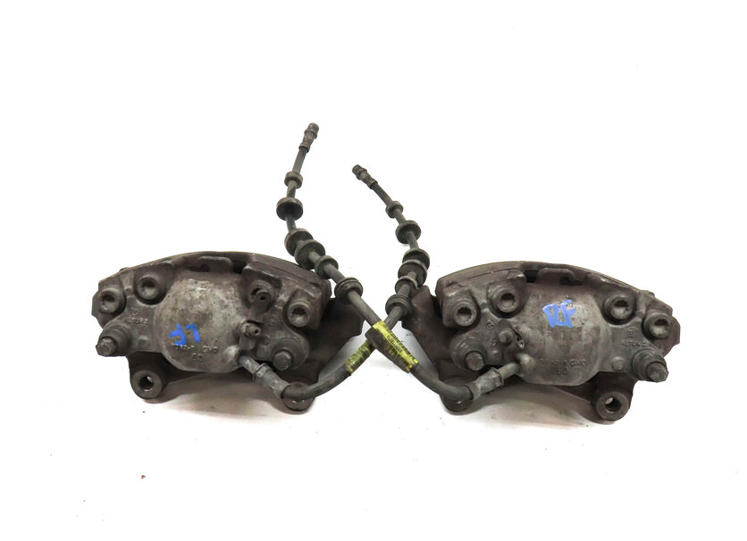 Thumbnail 4: 09-17 AUDI Q5 (B8 8R) FRONT LEFT & RIGHT ABS BRAKE CALIPER SET-2 (13.58" ROTOR)