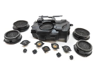 Thumbnail 1: 2014 AUDI Q5 (B8 8R) B&O BANG OLUFSEN RADIO STEREO SPEAKER SUBWOOFER SET/14