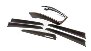 2014 AUDI Q5 (B8 8R) INTERIOR DASH CONSOLE FRONT REAR DOOR TRIM SET/6(Ash Grain)