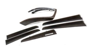 Thumbnail 3: 2014 AUDI Q5 (B8 8R) INTERIOR DASH CONSOLE FRONT REAR DOOR TRIM SET/6(Ash Grain)