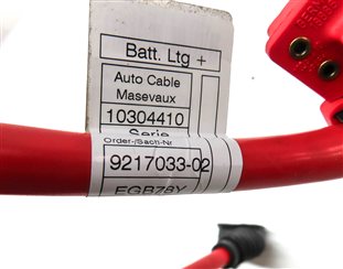 Thumbnail 5: 2011 BMW 740i (F02) 3.0L TURBO (N54) ENGINE POSITIVE BATTERY CABLE SRS