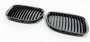 09-12 BMW 740i 750i 760i B7 (F01 F02 F04) FRONT GRILLES w/o NIGHT VISION CAMERA