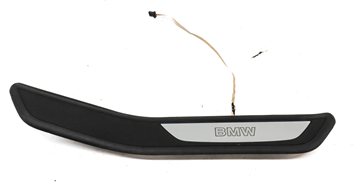 Thumbnail 5: 11 BMW 740i (F02) FRONT & REAR / LEFT & RIGHT LIGHTED DOOR SILL SCUFF TRIM SET/4