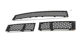 Thumbnail 2: 09-12 BMW 7 (F01 F02) FRONT LOWER LEFT RIGHT CENTER BUMPER AIR VENT GRILLE SET/3